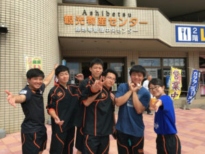 芦別遠征２日目（小樽潮陵高校ラグビー部）