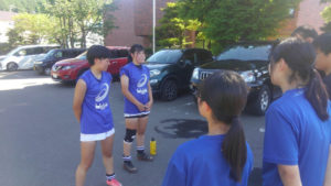 女子ラガー、菅平へ（小樽潮陵高校ラグビー部）