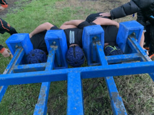 札幌厚別高校合同練習。(小樽潮陵高校ラグビー部)