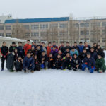 二週続けて山の手高校での合同練習（小樽潮陵高校ラグビー部）