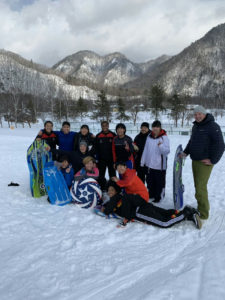 テスト前最後の練習（小樽潮陵高校ラグビー部）